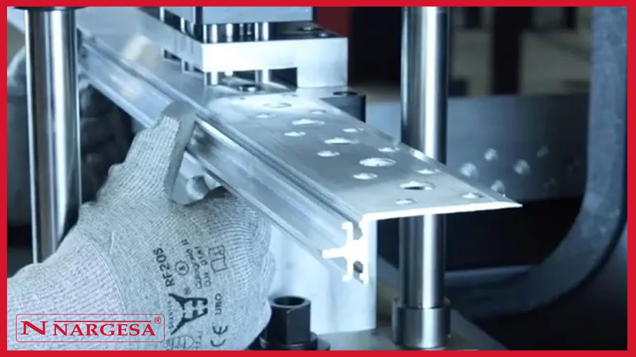 LA PUNZONADORA HIDRAULICA MAS PRECISA | RAPIDEZ PRECISION Y EFECTIVIDAD | NARGESA