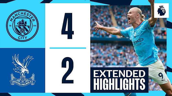 Extended Highlights | Haaland scores Hat-trick for City! | Man City 4-2 Palace | Premier League
