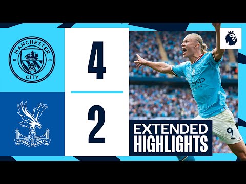 Extended Highlights | Haaland scores Hat-trick for City! | Man City 4-2 Palace | Premier League