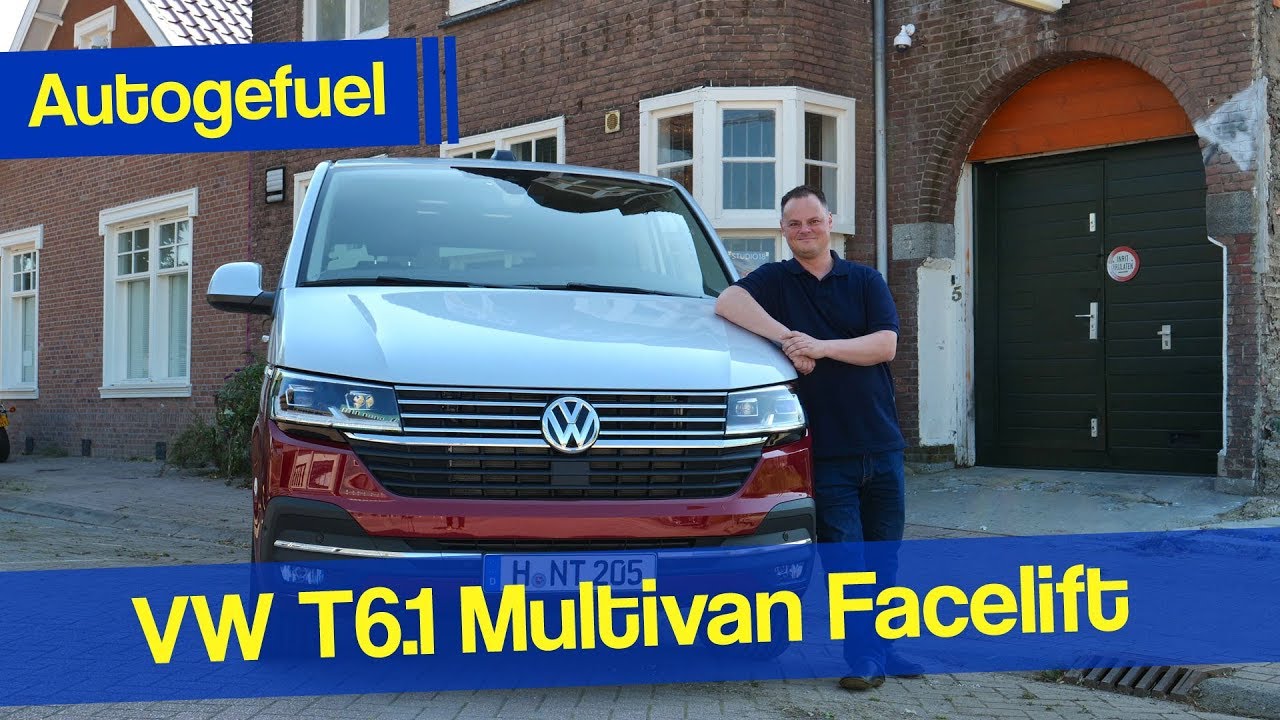 VW T6.1 REVIEW Volkswagen Multivan Facelift 2020 - Autogefuel - YouTube