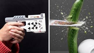 怪盗キッドのトランプ銃作ってみた【薬理凶室 工作部】