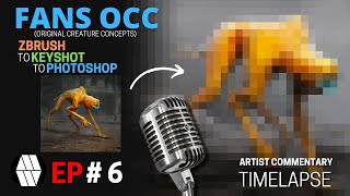 FANS OCC - EP6 (Artist Commentary Timelapse) - 'George REDreev' Concept