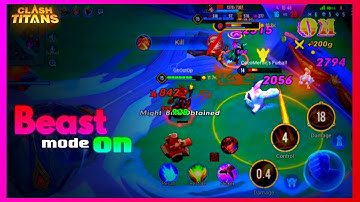 Grinding for Titans challenge | Clash of titans gameplay | Ghostop cot moba