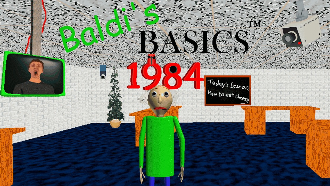 Baldi's Basics, But It's 1984 (THAT'S NOT A YEAR)!