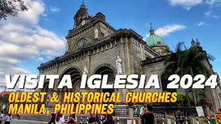 Manila Visita Iglesia 2024 | Oldest and Historical Churches of Manila! by TheTraveLad 5,410 views 2 months ago 9 minutes, 51 seconds