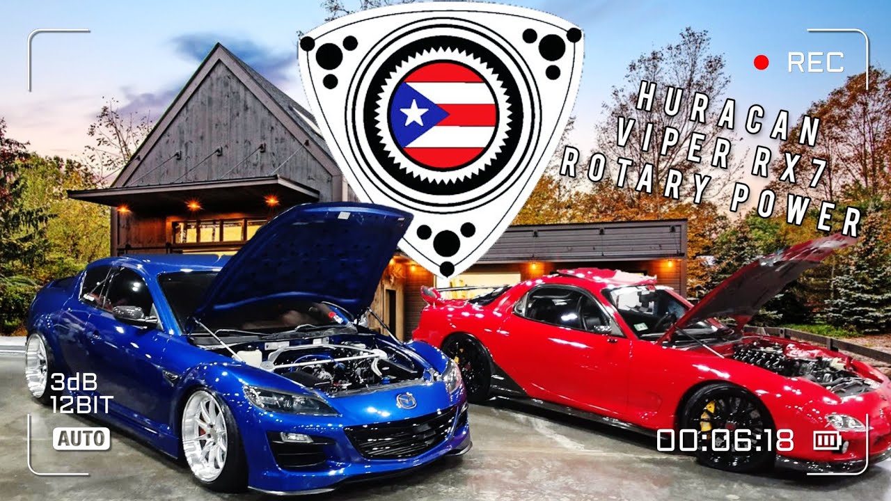 Lamborghini Huracan Viper RX7 Rotary Power Y Mas en Puerto Rico - YouTube