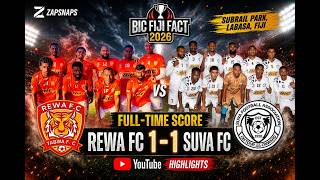 BIC Fiji Fact Soccer 2026 - Rewa 1 v Suva 1