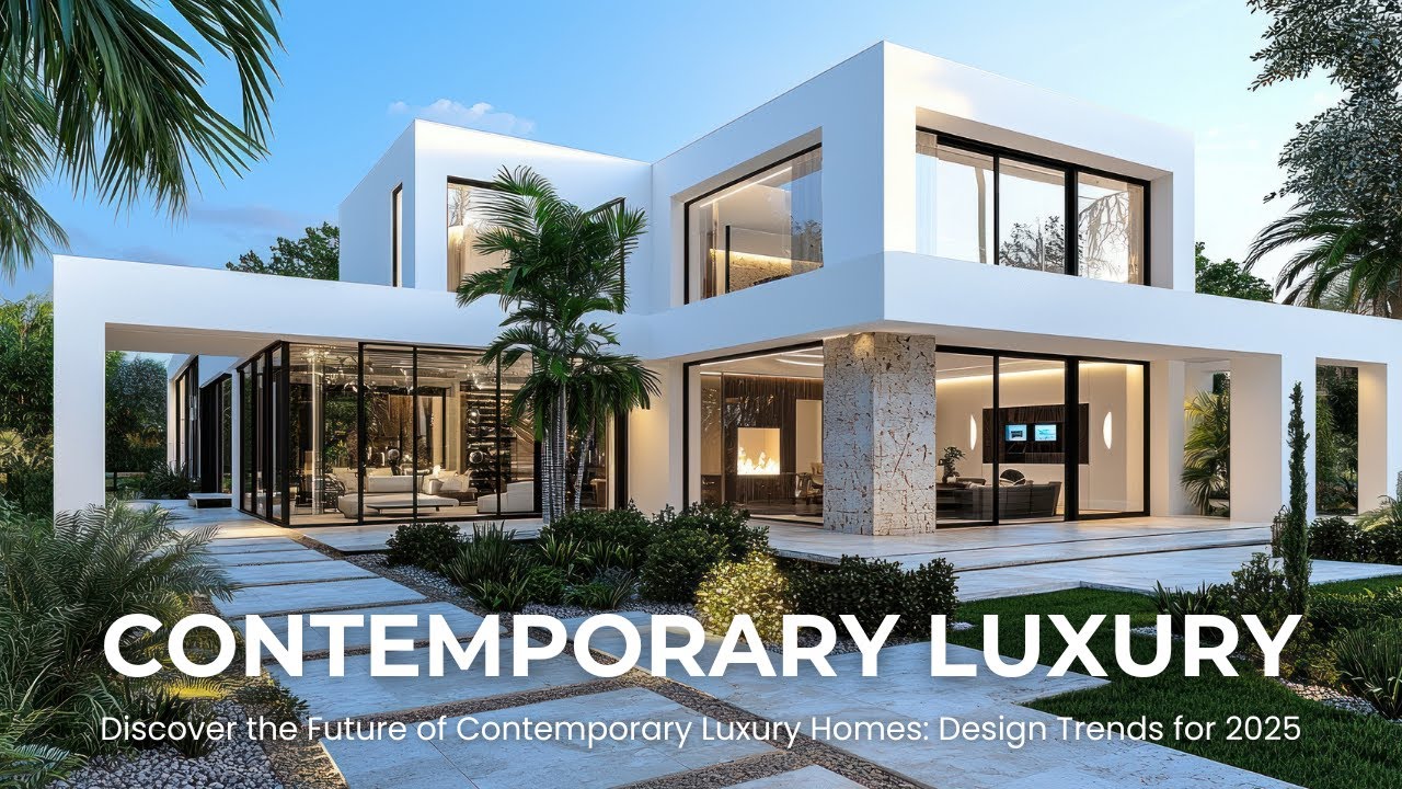 Discover the Future of Contemporary Luxury Homes: Design Trends for ...