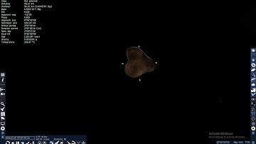 Space Engine: Crazy close asteroid moon