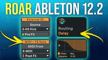 Exploring Updated Roar Distortion in Ableton 12.2
