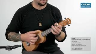 Cascha Linden Soprano Ukulele Brown EH 3953 - Sound Demo