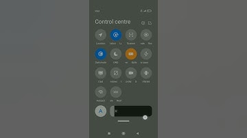 My New Control centre | Redmi 7 A MIUI 12 version | New Notification bar