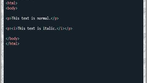 What is HTML Text Formatting? (Tagalog) Explained and Example
