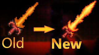 Terraria 1.4.4 Fiery Great Sword Rework now named Volcano ll Labor of Love Update