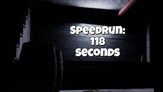 Granny Remake speedrun 118 seconds
