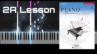 Ode to Joy - Piano Adventures 2A Lesson Book - Page 24-25 피아노 어드벤처 Tutorial
