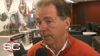 Nick Saban reacts to Tua Tagovailoa's decision to enter the 2020 NFL Draft | SportsCenter