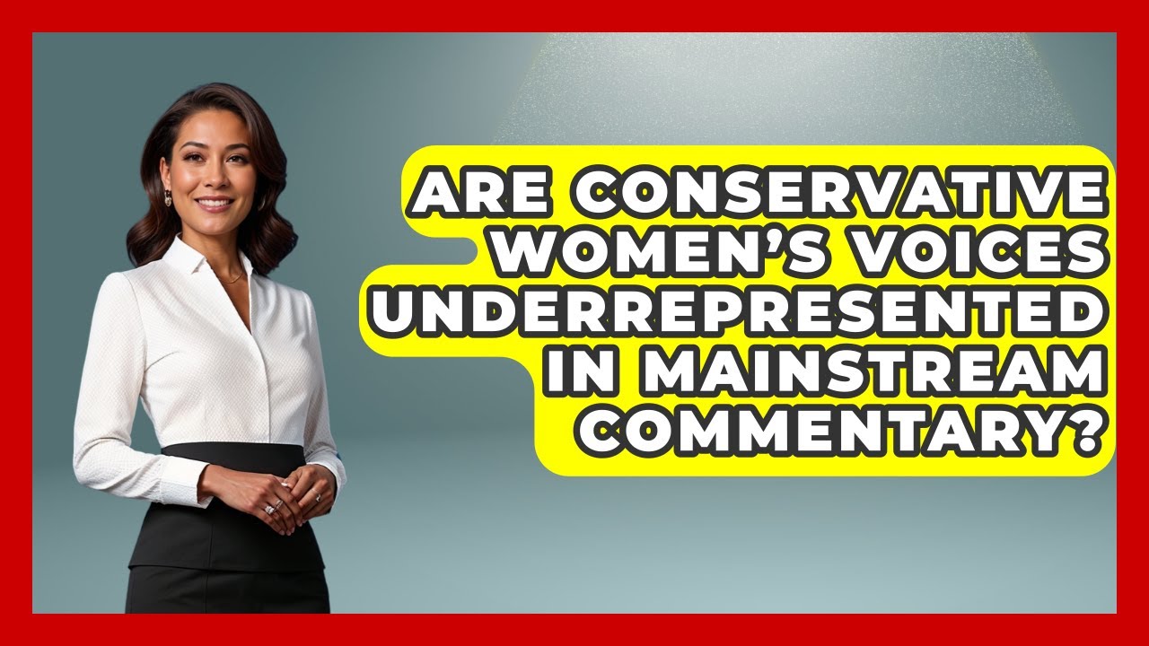 Are Conservative Women’s Voices Underrepresented in Mainstream Commentary?