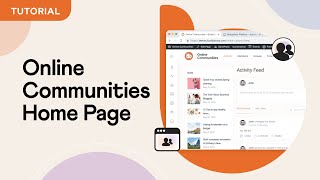 How to make your Homepage look like the 'Online Communities' demo?