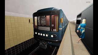 ПОЕЗДКА ПО ВСЕЙ КРЛ НА НОМЕРНОМ В METRO SIMULATOR 2