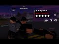 I finally got 5 star wanted level in Roblox ER:LC!!..... (well uh kinda)