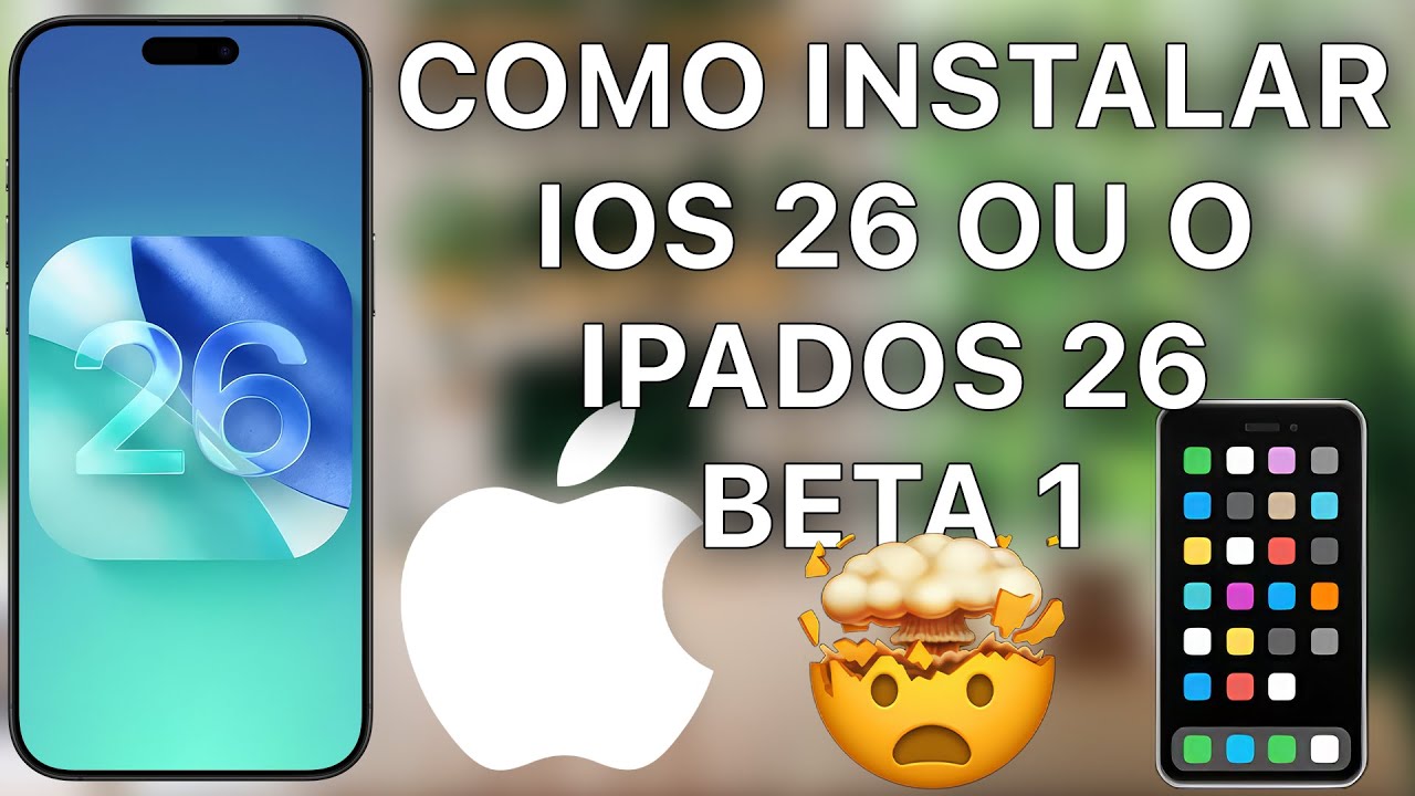 COMO INSTALAR O IOS 26 BETA (FÁCIL) NO SEU IPHONE / IPAD + LISTA DE ...