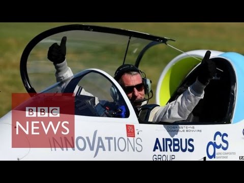 Airbus E-Fan ‘electric plane’ completes cross-Channel flight – BBC News