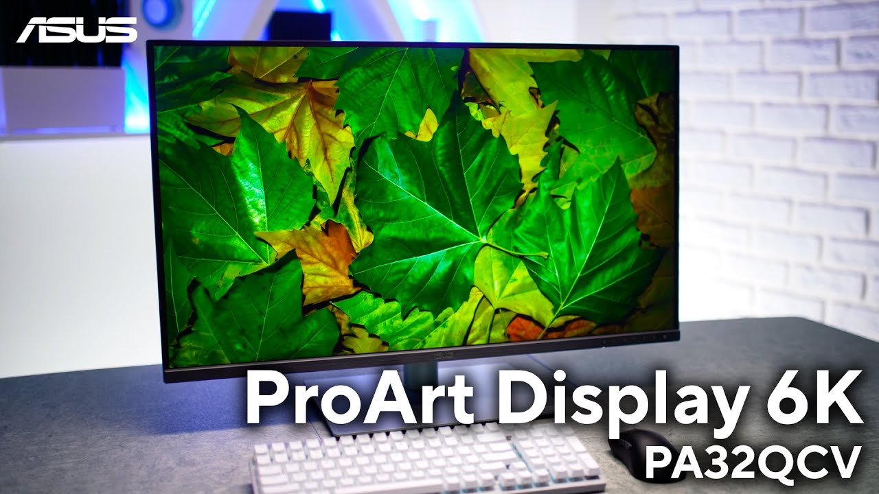 No Compromises! | ProArt Display 6K PA32QCV Professional Monitor 