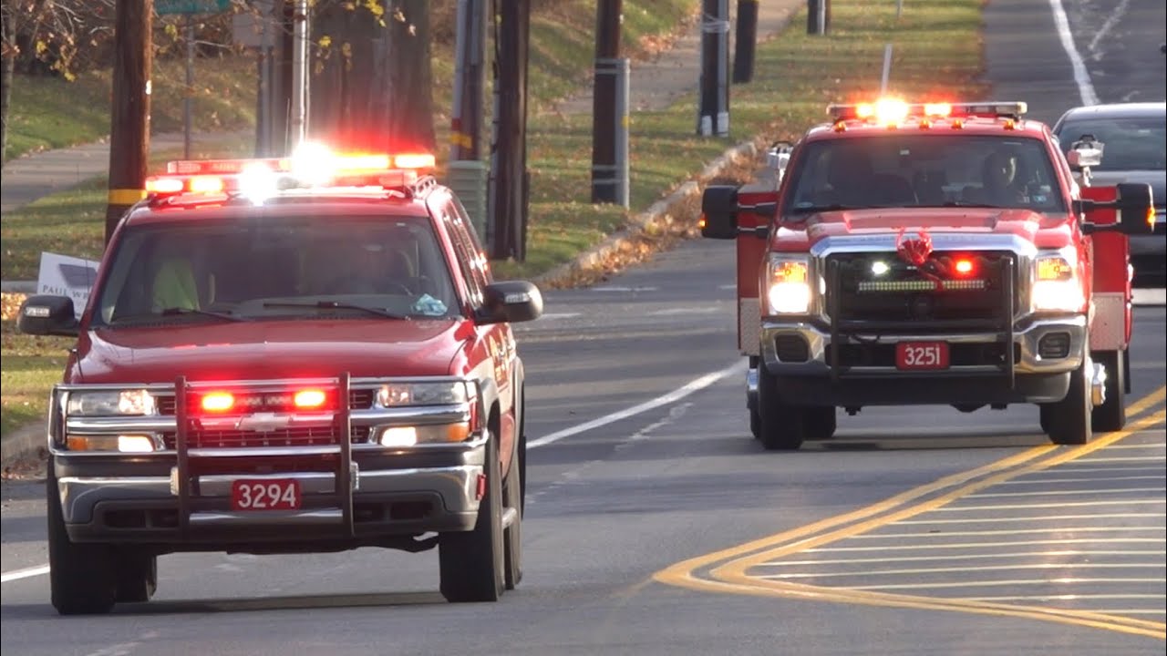 Woodlawn Fire Department Utility 3294 & Squad 3251 Responding 12/7/21 YouTube
