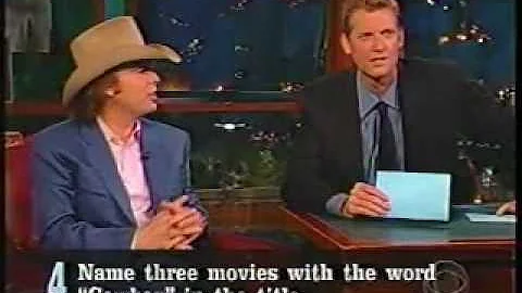 Kilborn's 5 Questions 2002.03.29 Dwight Yoakam