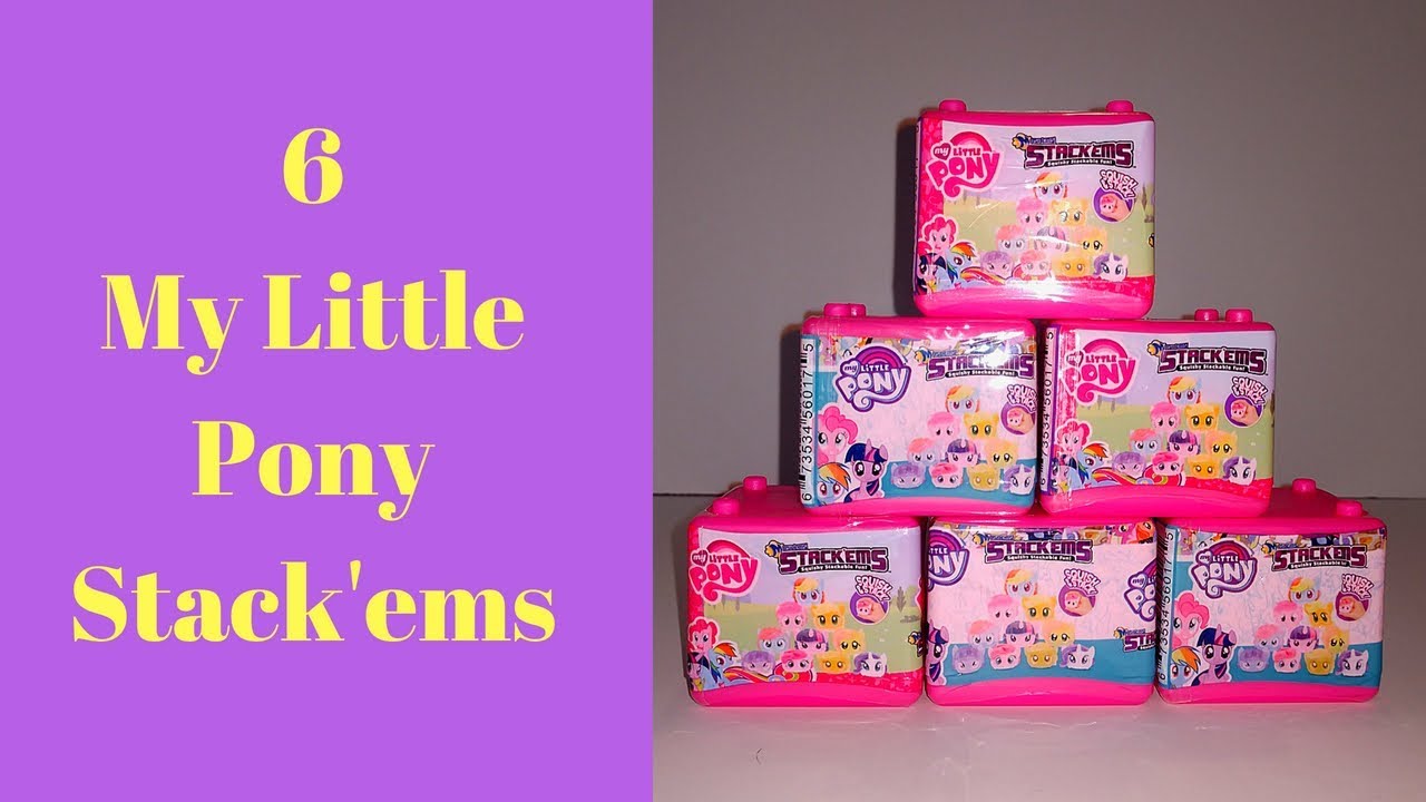 Mlp Stack Ems 6 My Little Pony Stack'ems! - YouTube