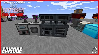 FTB Sky Odyssey Challenge Mode Ep13   Enchanced Machines Modded Minecraft 1 12 2