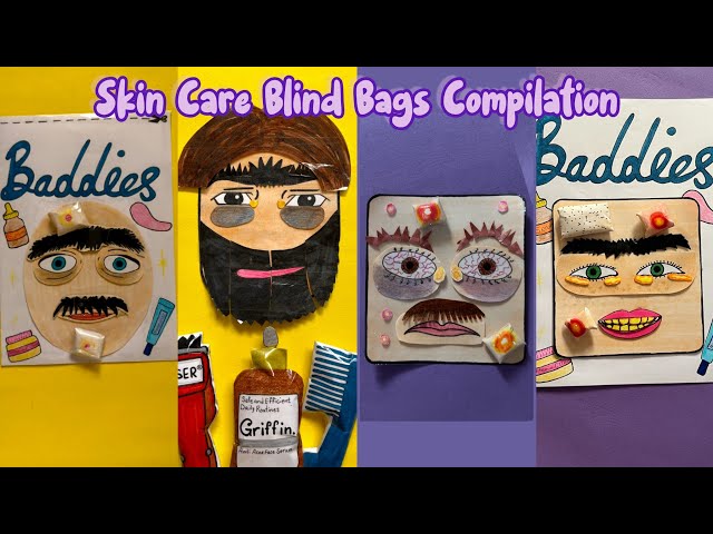 Roblox Makeup baddies Blind bag Paper 💅 ASMR 💖 satisfying opening blind  box / Handmade 