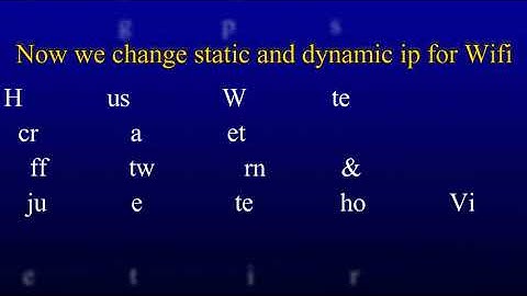 IP Change By CMD and Bat file