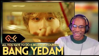 BANG YEDAM | '(ONLY ONE) 하나만 해' Official M/V REACTION | Believe in yourself!!