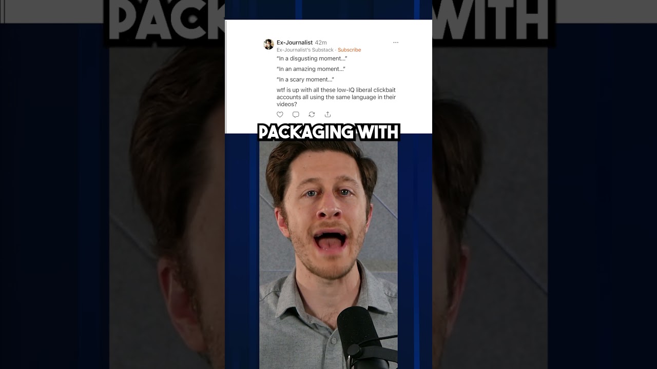 David Pakman is just a CLICKBAIT artist #shorts
