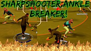 Ankle breaker with a sharpshooter! crazy sharpshooter with elite crossover moves! - nba 2k17 mypark