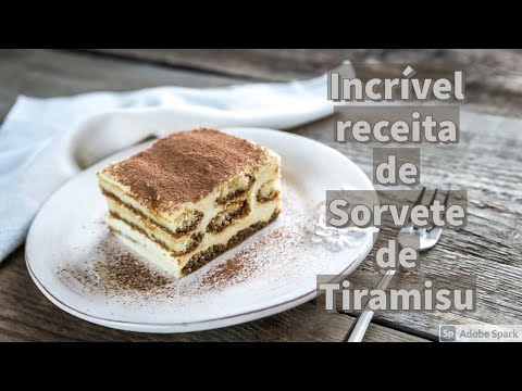 Vídeo: Sorvete De Tiramisu