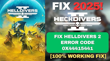 Fix Helldivers 2 Error Code 0x44415441 ✅ | Connection & Login Error Fix (2025)