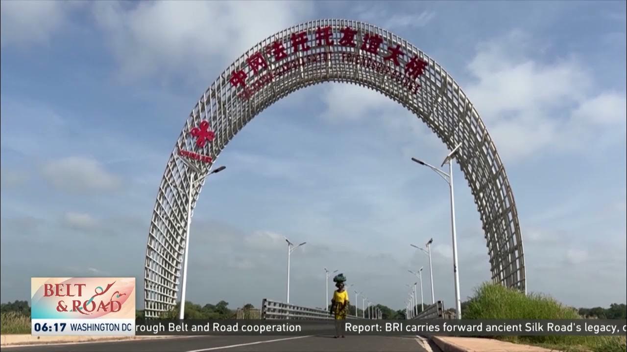 Chinese-built road helping to open up The Gambia