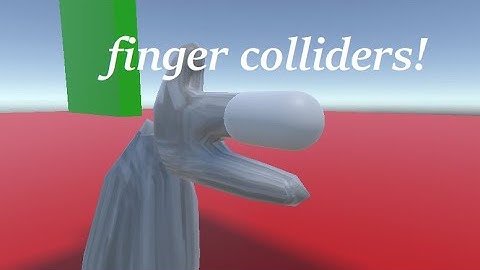 How to add finger colliders to your gtag fan game!