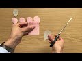 Trandafir din hartie partea 3. Paper flowers tutorial