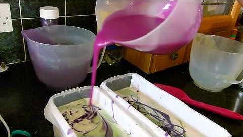 Edens Secret - Rock Candy Cold Process Soap Part 2