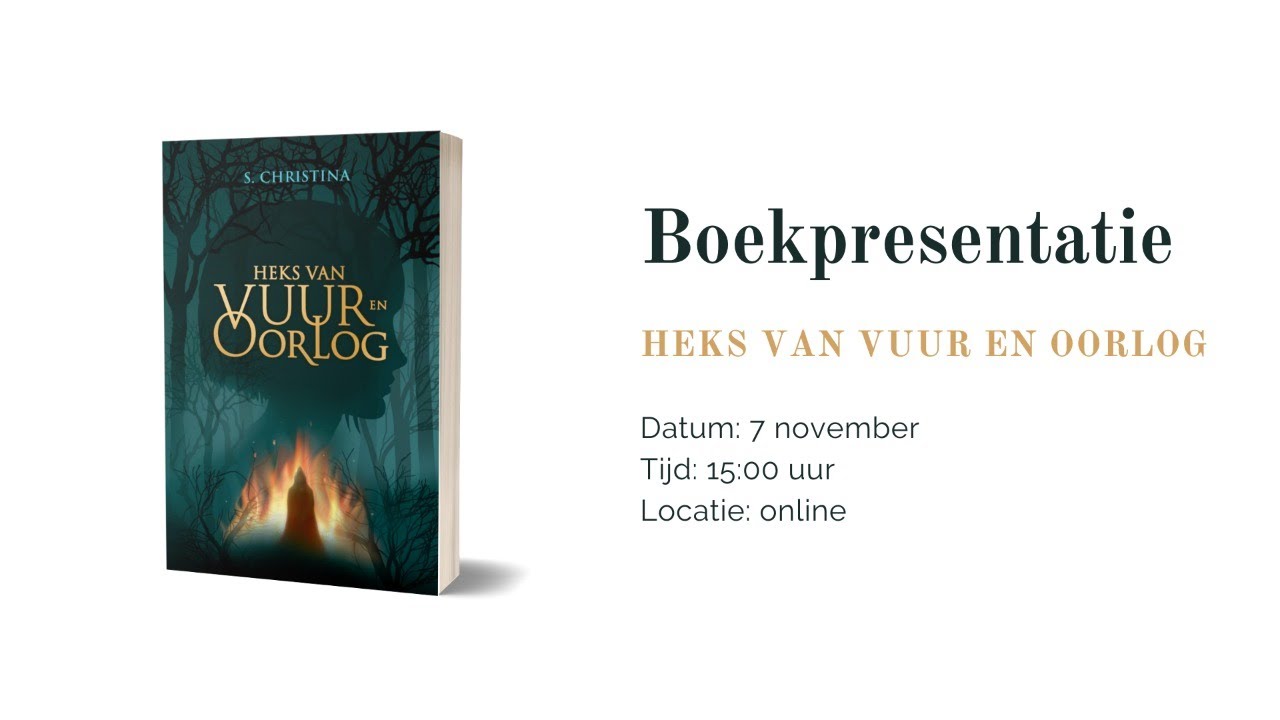 Boekpresentatie Heks van vuur en oorlog (LIVE) - YouTube