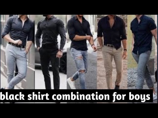 white shirt matching pant outfit//outfit ideas for boys and men//white  shirt combination 👔👔// - YouTube