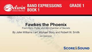 Fawkes the Phoenix, arr. Michael Story and Robert W. Smith – Score & Sound Resimi