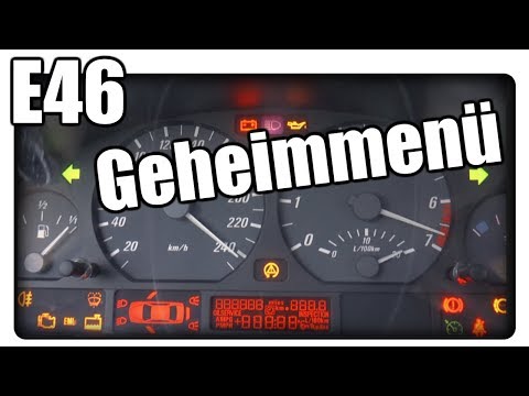 E46 Geheimmenü Bordcomputer