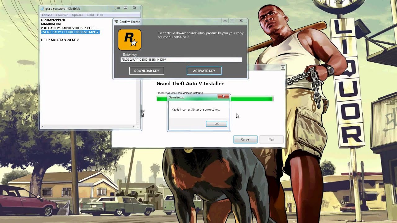 google activation product key for gta 5 pc