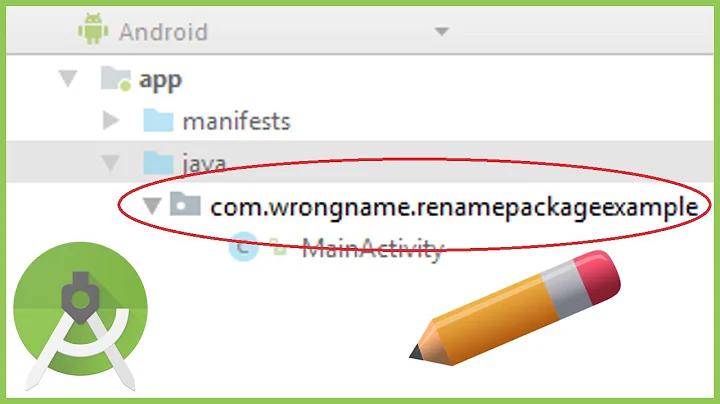 How to Change the Package Name in Android Studio