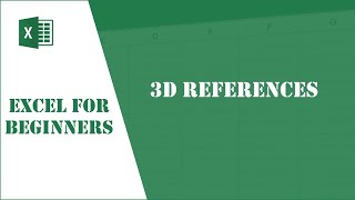 Excel Tutorial 74 - 3D References Profile